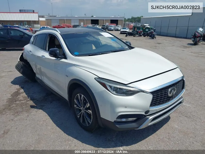 2018 Infiniti Qx30 Essential VIN: SJKCH5CR0JA002823 Lot: 39849633