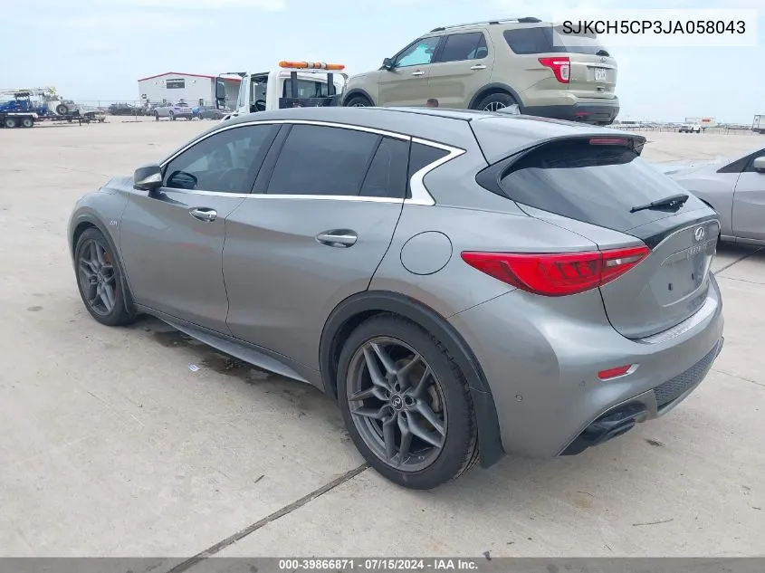 SJKCH5CP3JA058043 2018 Infiniti Qx30 Sport