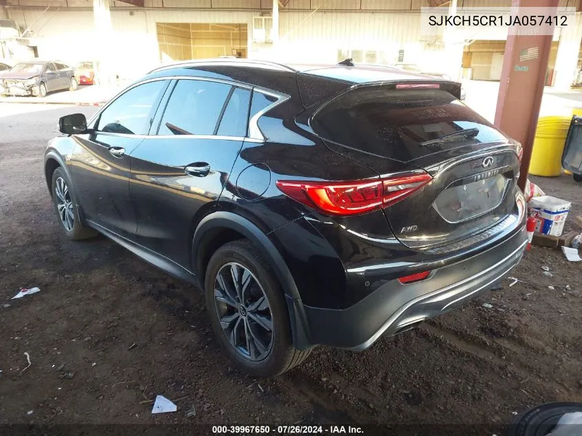 2018 Infiniti Qx30 Premium VIN: SJKCH5CR1JA057412 Lot: 39967650