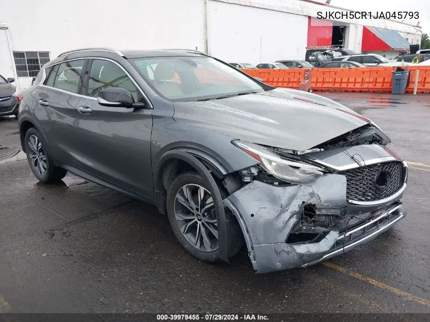 2018 Infiniti Qx30 Premium VIN: SJKCH5CR1JA045793 Lot: 39979455