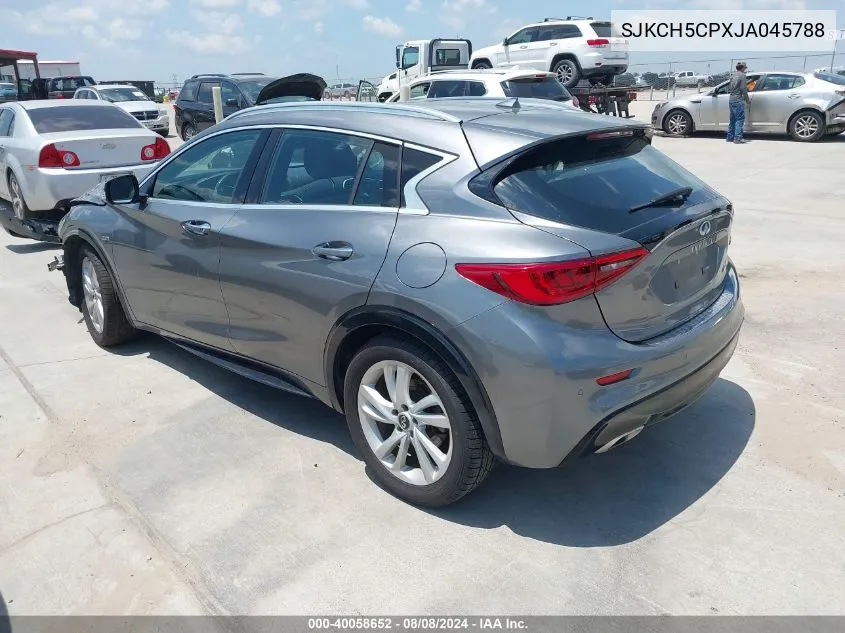 SJKCH5CPXJA045788 2018 Infiniti Qx30 Premium