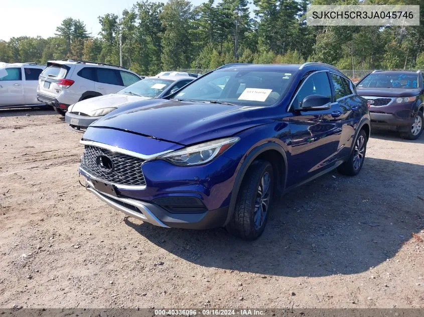 2018 Infiniti Qx30 Luxury/Premium/Sport VIN: SJKCH5CR3JA045746 Lot: 40336096