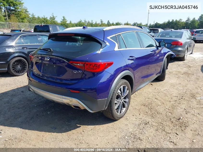 2018 Infiniti Qx30 Luxury/Premium/Sport VIN: SJKCH5CR3JA045746 Lot: 40336096