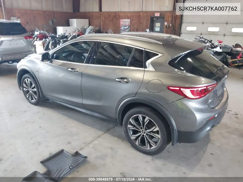 SJKCH5CR7KA007762 2019 Infiniti Qx30 Luxe