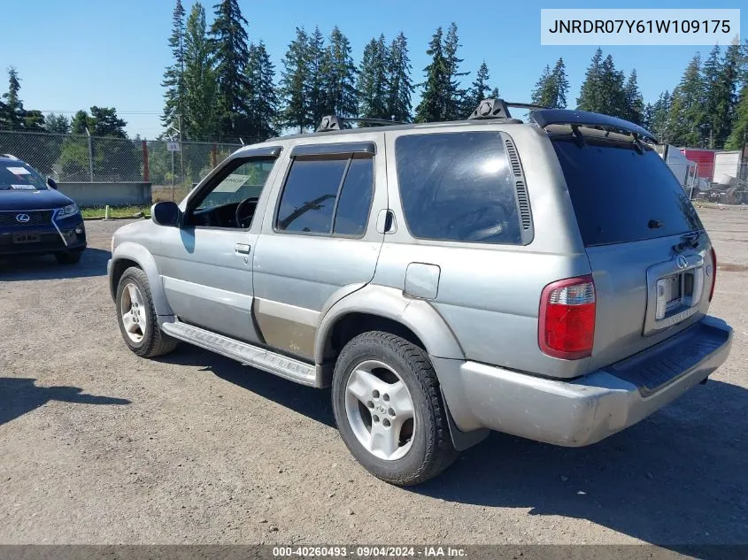 JNRDR07Y61W109175 2001 Infiniti Qx4 Luxury