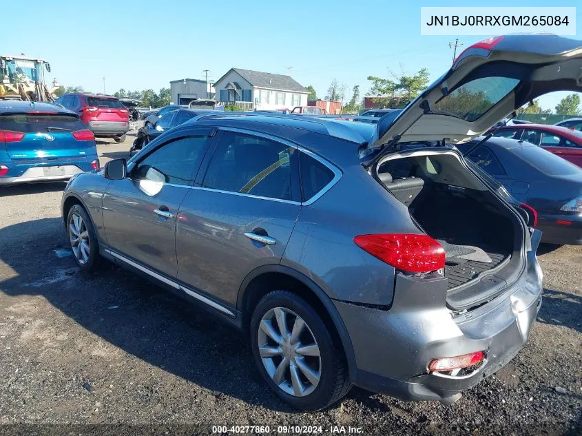 JN1BJ0RRXGM265084 2016 Infiniti Qx50