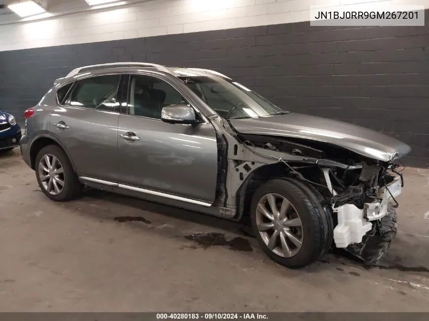 JN1BJ0RR9GM267201 2016 Infiniti Qx50