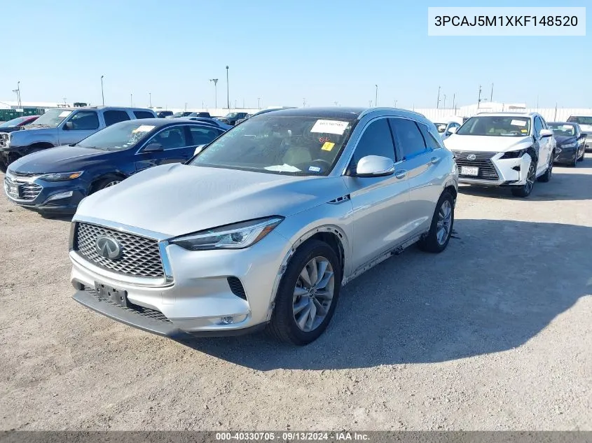 3PCAJ5M1XKF148520 2019 Infiniti Qx50 Essential/Pure