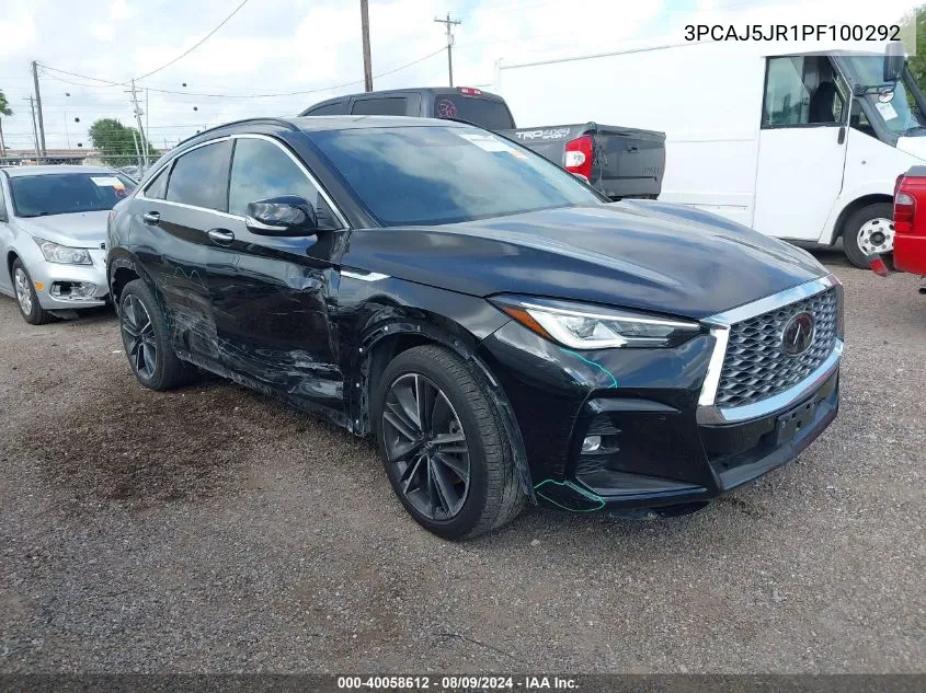 3PCAJ5JR1PF100292 2023 Infiniti Qx55 Luxe Awd