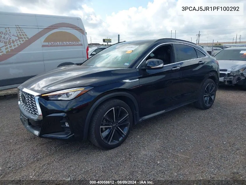 3PCAJ5JR1PF100292 2023 Infiniti Qx55 Luxe Awd