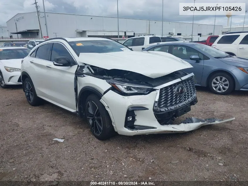 2023 Infiniti Qx55 Luxe Awd VIN: 3PCAJ5JRXPF105426 Lot: 40241710