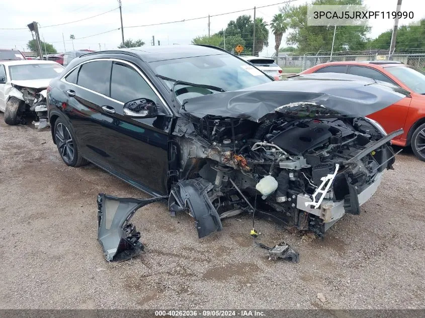 2023 Infiniti Qx55 Luxe VIN: 3PCAJ5JRXPF119990 Lot: 40262036