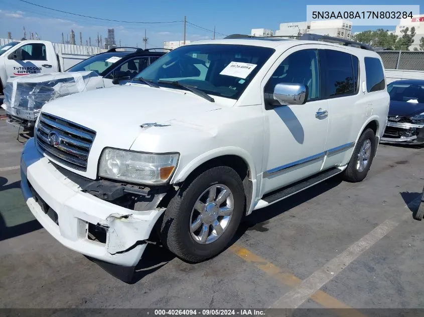 5N3AA08A17N803284 2007 Infiniti Qx56