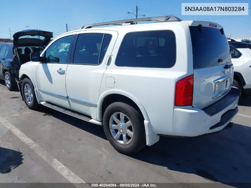 5N3AA08A17N803284 2007 Infiniti Qx56