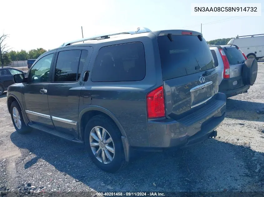 5N3AA08C58N914732 2008 Infiniti Qx56