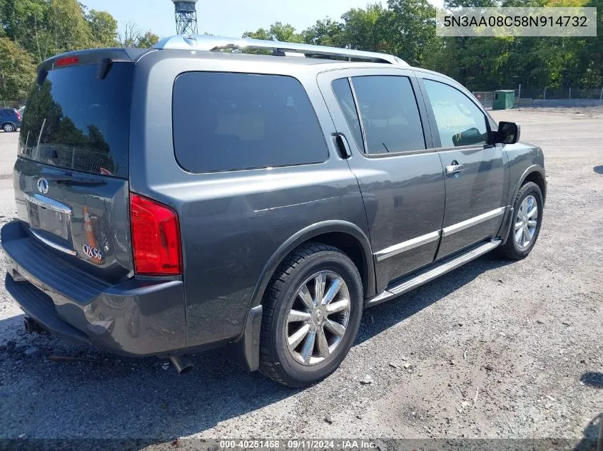 5N3AA08C58N914732 2008 Infiniti Qx56