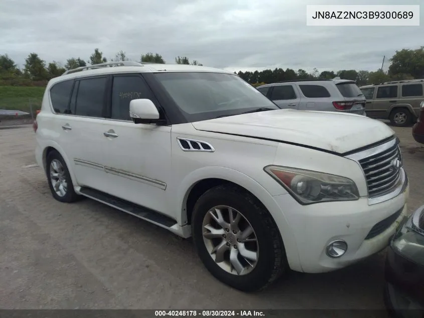 2011 Infiniti Qx56 VIN: JN8AZ2NC3B9300689 Lot: 40248178