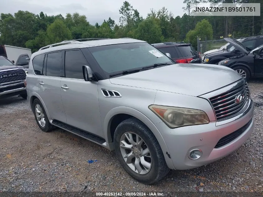 2011 Infiniti Qx56 VIN: JN8AZ2NF1B9501761 Lot: 40253142