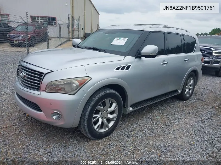 2011 Infiniti Qx56 VIN: JN8AZ2NF1B9501761 Lot: 40253142