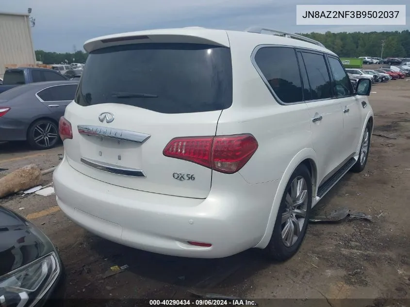 JN8AZ2NF3B9502037 2011 Infiniti Qx56