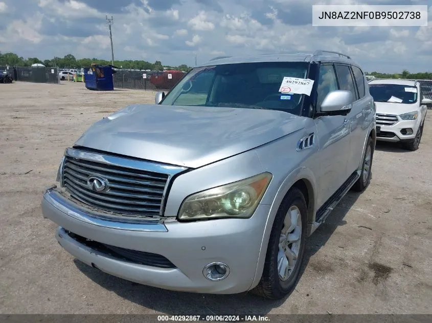 JN8AZ2NF0B9502738 2011 Infiniti Qx56