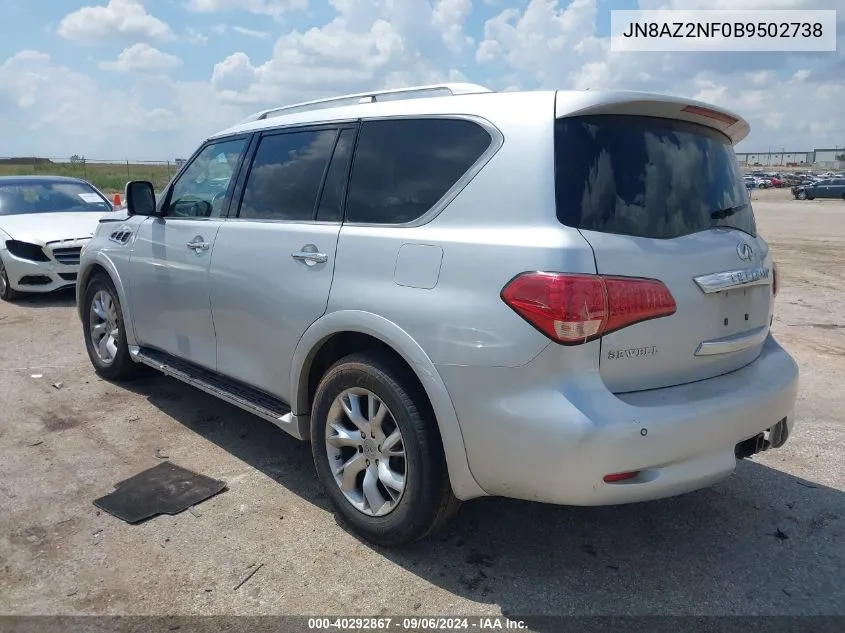 JN8AZ2NF0B9502738 2011 Infiniti Qx56