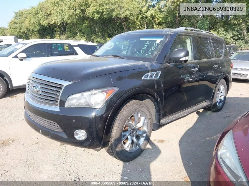 JN8AZ2NC6B9300329 2011 Infiniti Qx56 8-Passenger