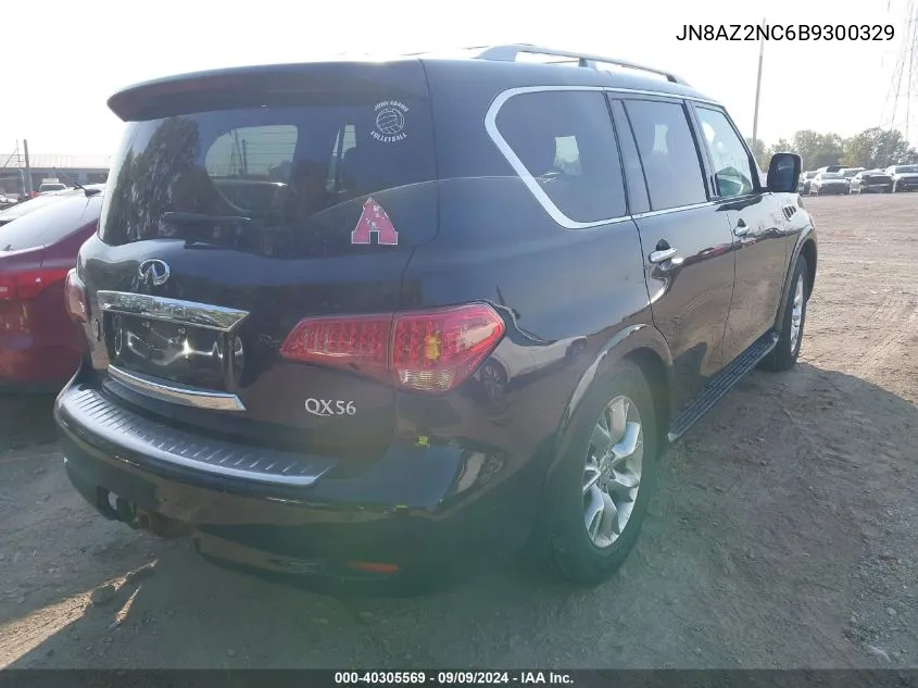 JN8AZ2NC6B9300329 2011 Infiniti Qx56 8-Passenger