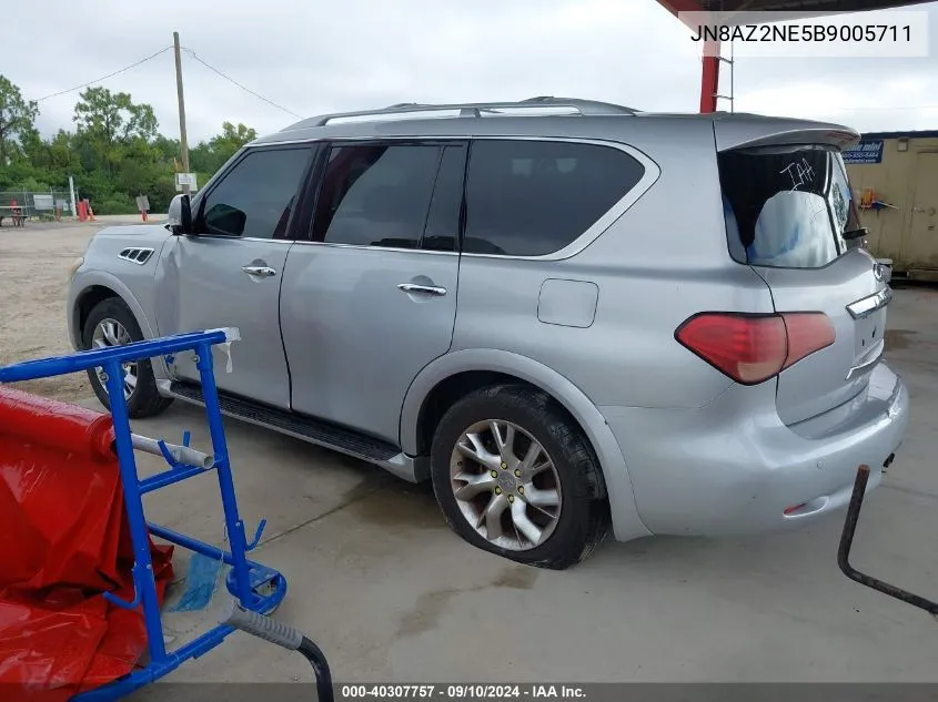 2011 Infiniti Qx56 VIN: JN8AZ2NE5B9005711 Lot: 40307757