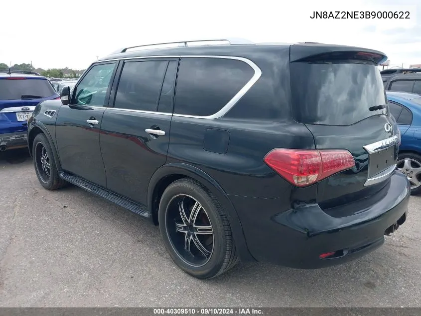 JN8AZ2NE3B9000622 2011 Infiniti Qx56