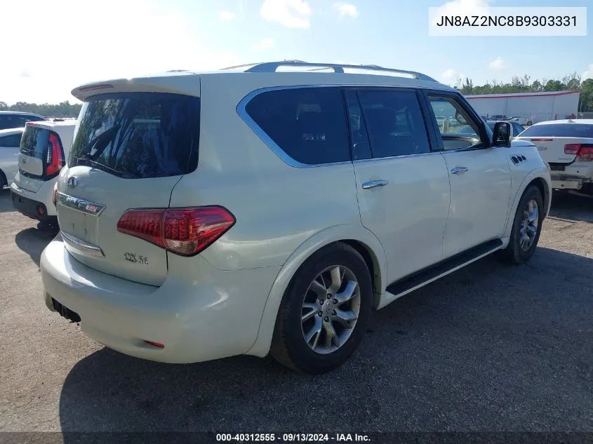 2011 Infiniti Qx56 VIN: JN8AZ2NC8B9303331 Lot: 40312555