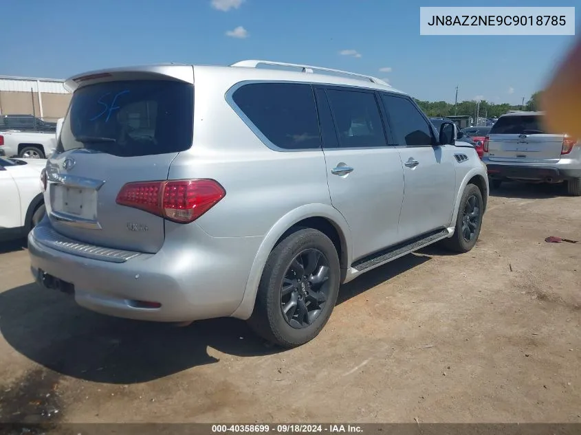 2012 Infiniti Qx56 VIN: JN8AZ2NE9C9018785 Lot: 40358699