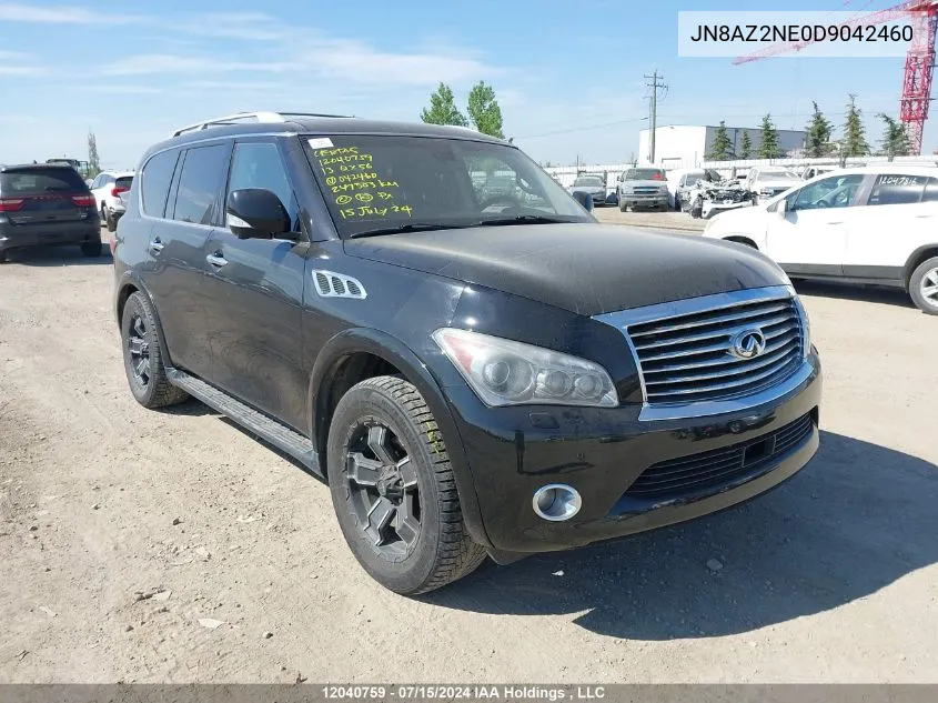 JN8AZ2NE0D9042460 2013 Infiniti Qx56