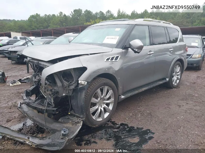 JN8AZ2NFXD9550749 2013 Infiniti Qx56