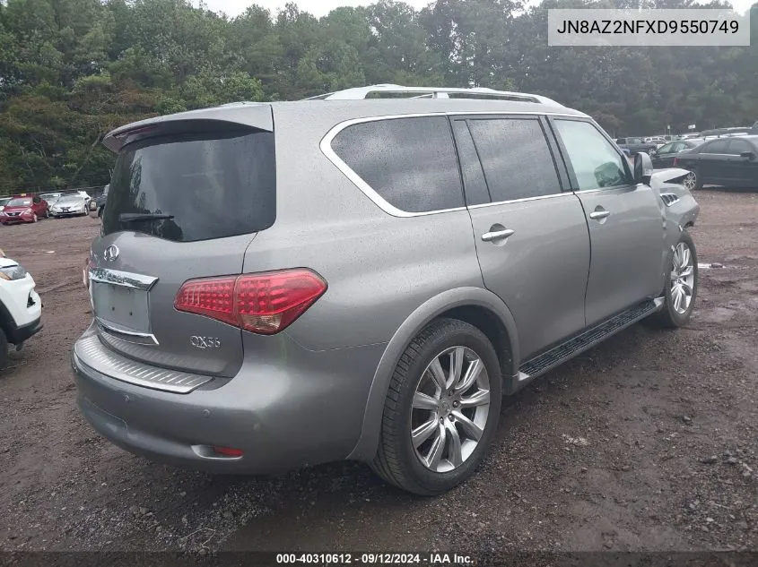 JN8AZ2NFXD9550749 2013 Infiniti Qx56