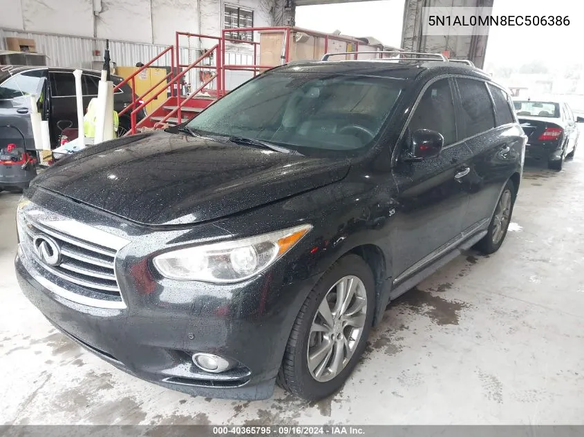 5N1AL0MN8EC506386 2014 Infiniti Qx60