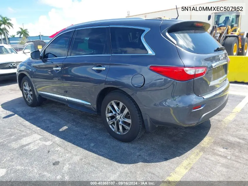 5N1AL0MMXEC507952 2014 Infiniti Qx60