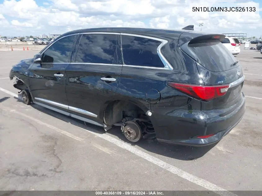 2018 Infiniti Qx60 VIN: 5N1DL0MN3JC526133 Lot: 40368109