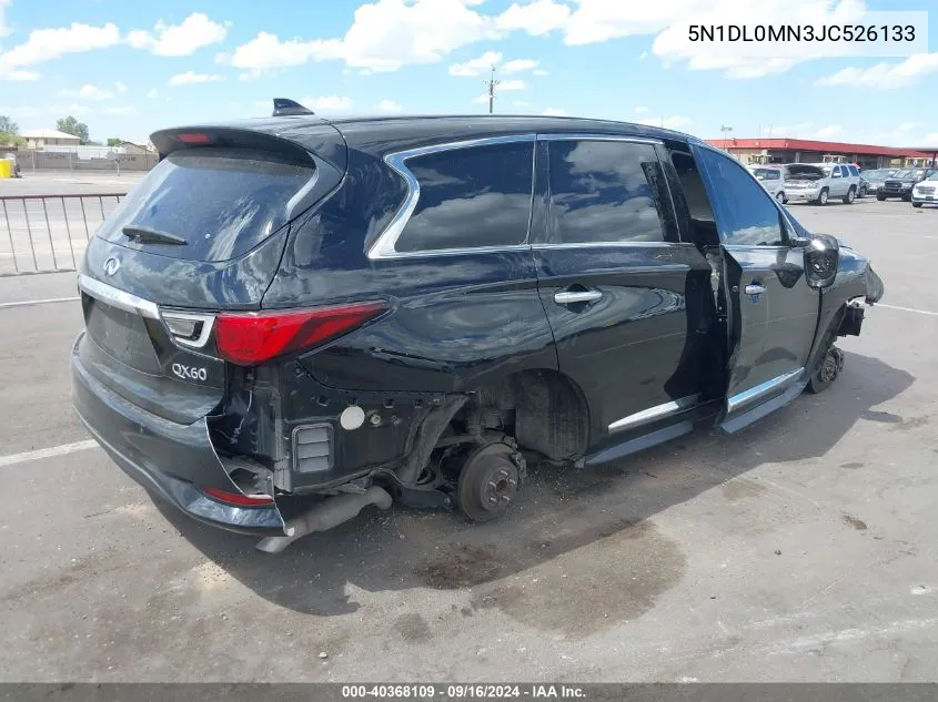 2018 Infiniti Qx60 VIN: 5N1DL0MN3JC526133 Lot: 40368109