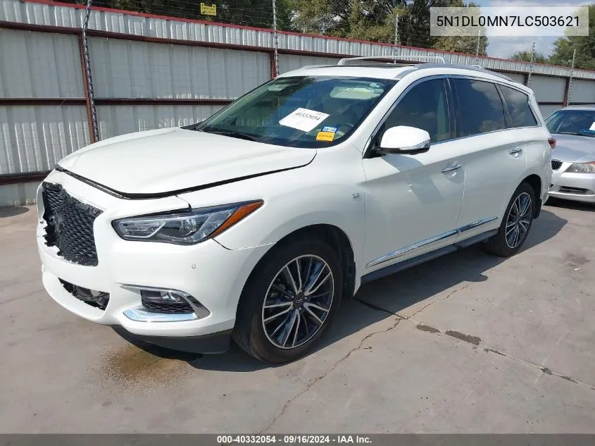 5N1DL0MN7LC503621 2020 Infiniti Qx60 Luxe