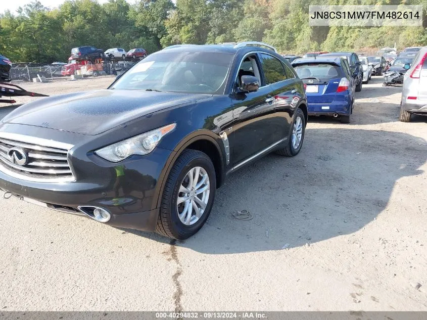 2015 Infiniti Qx70 VIN: JN8CS1MW7FM482614 Lot: 40294832