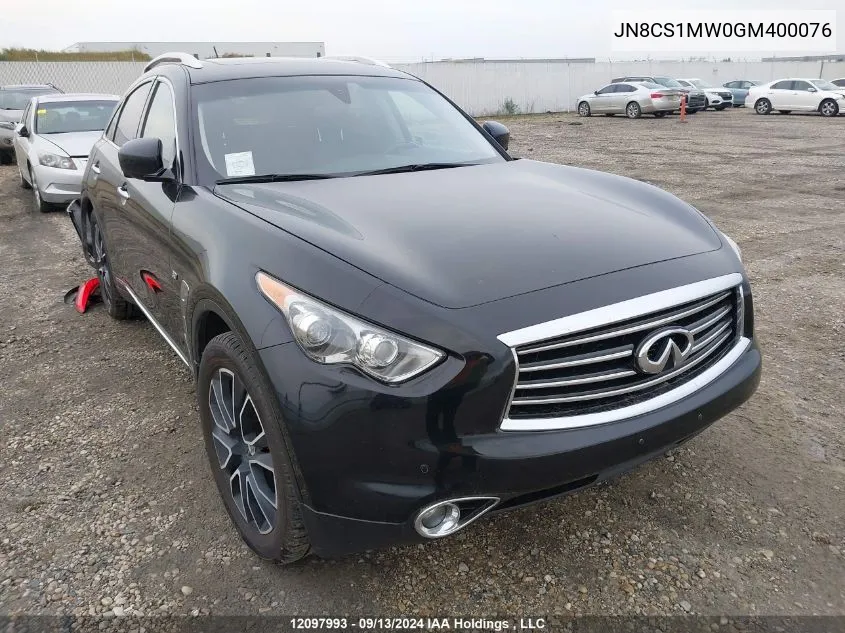 JN8CS1MW0GM400076 2016 Infiniti Qx70