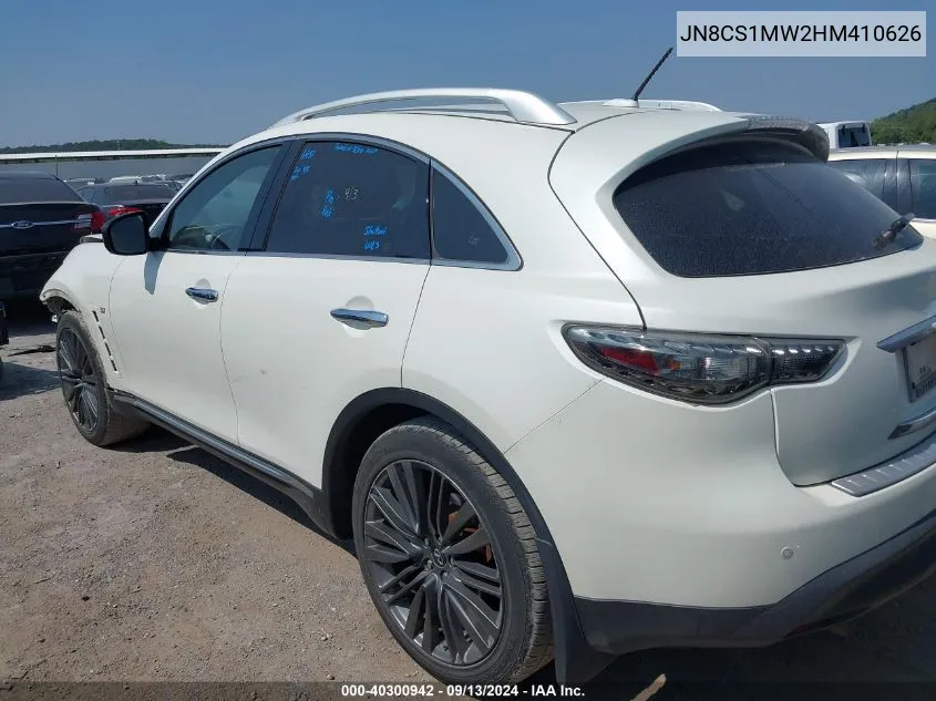 JN8CS1MW2HM410626 2017 Infiniti Qx70