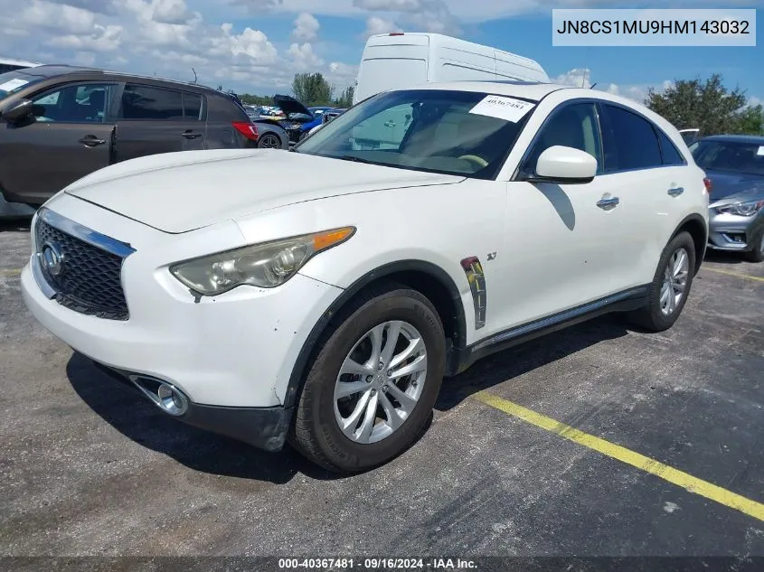 JN8CS1MU9HM143032 2017 Infiniti Qx70