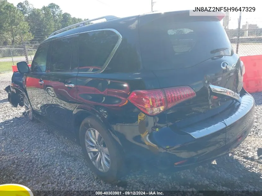 JN8AZ2NF5H9647329 2017 Infiniti Qx80