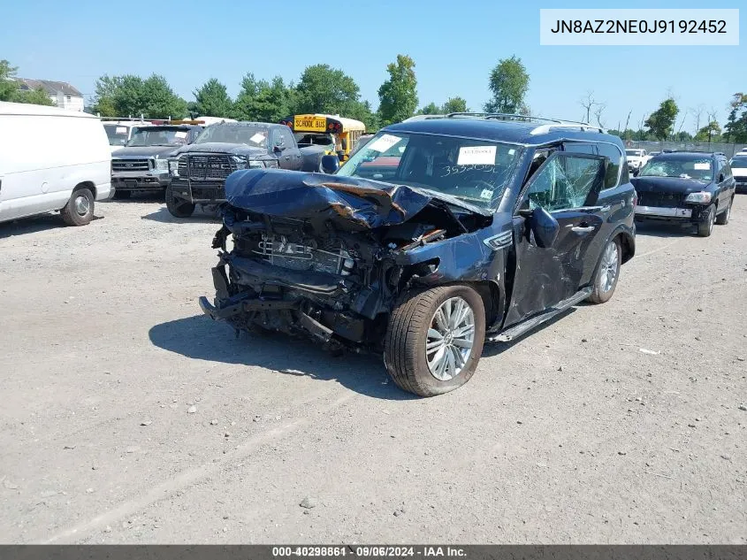 2018 Infiniti Qx80 VIN: JN8AZ2NE0J9192452 Lot: 40298861