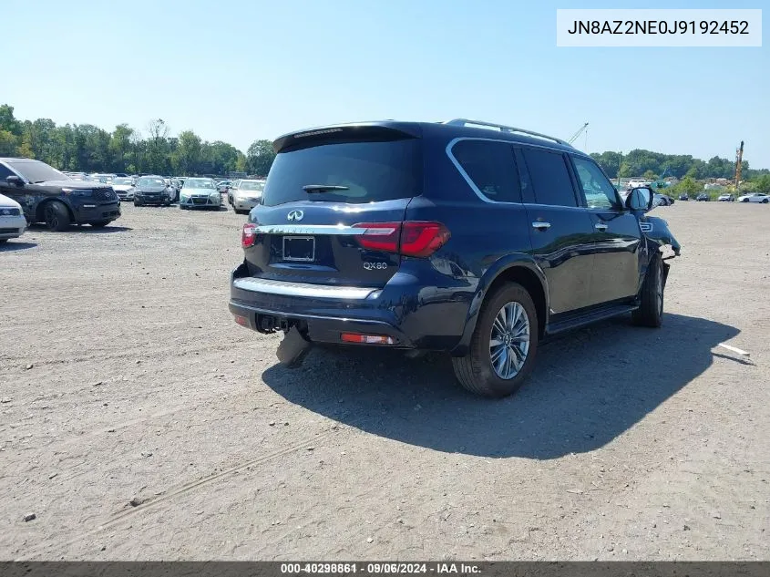 2018 Infiniti Qx80 VIN: JN8AZ2NE0J9192452 Lot: 40298861