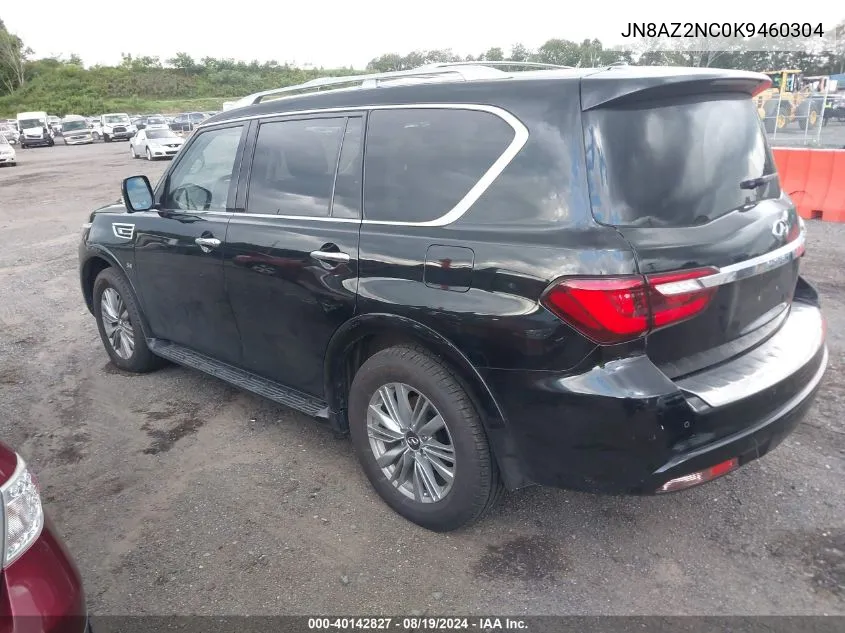 2019 Infiniti Qx80 Luxe VIN: JN8AZ2NC0K9460304 Lot: 40142827