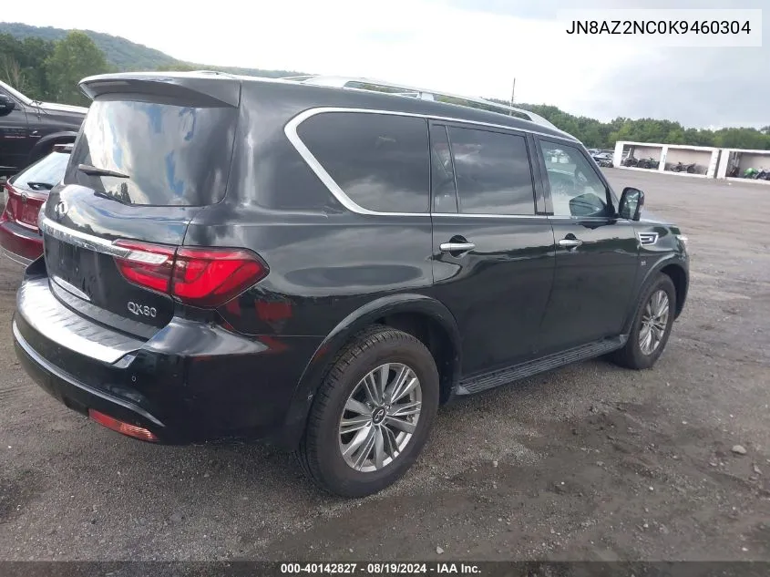 2019 Infiniti Qx80 Luxe VIN: JN8AZ2NC0K9460304 Lot: 40142827