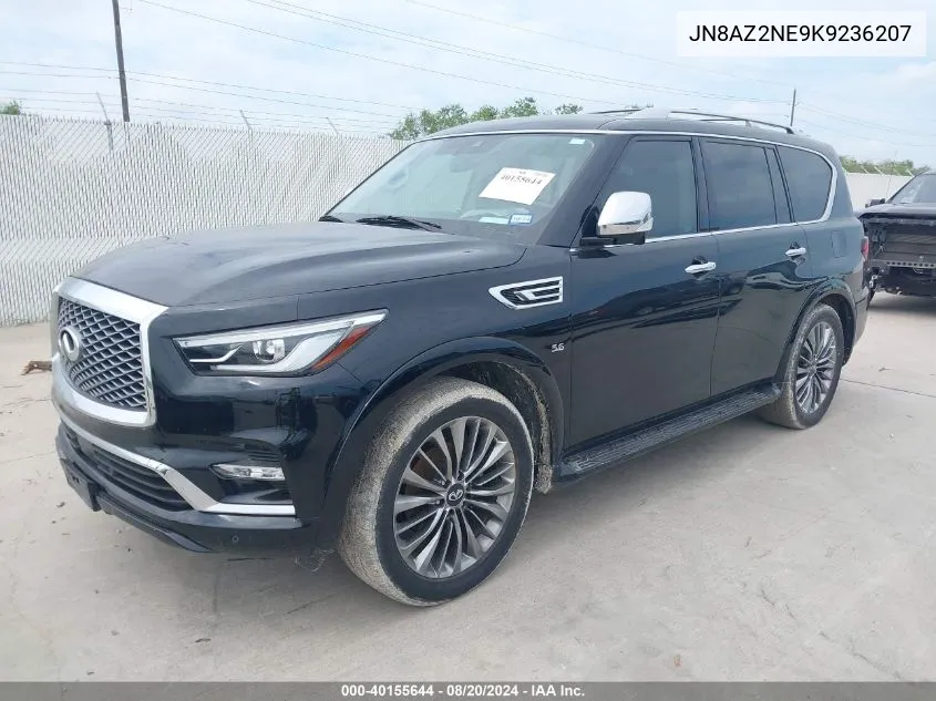 JN8AZ2NE9K9236207 2019 Infiniti Qx80 Luxe